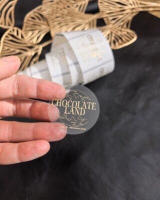 прозрачные наклейки с золотом Минск