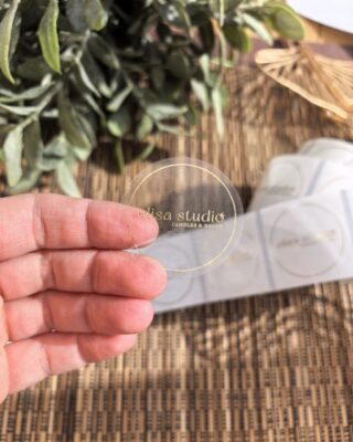 прозрачные наклейки с золотом Минск